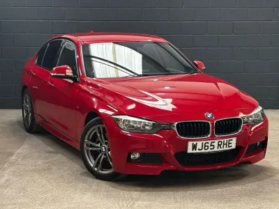 Used BMW 320 M Sport 184 HP (135 kW) 2015 Red Sedan