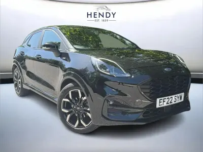 Used Ford Puma ST-Line X 123 HP (90 kW) 2022 Black SUV