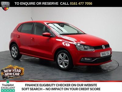 Red Used 2016 VW Polo Match Hatchback | £10,890 (Fair price)