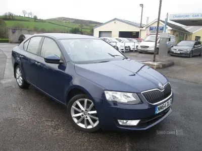 Used Skoda Octavia Elegance 110 HP (80 kW) 2015 Blue Estate