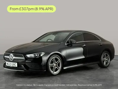 Used Mercedes CLA180 AMG Line Premium 2022 Black Coupe