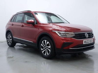 Red Used 2021 VW Tiguan Active SUV | £22,000 (Fair price)