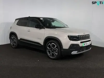 Used Jeep Avenger EV Summit 114 kW (156 HP) 2024 Black SUV