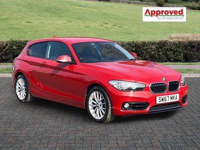 Used BMW 118 Sport Line 2018 Red Hatchback