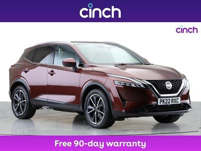 Red Used 2022 Nissan Qashqai Tekna SUV | £16,449 (Fair price)