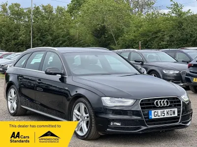 Begagnad Audi A4 S-Line 2015 Svart Kombi