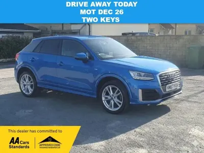 Usado Audi Q2 S-Line 150 CV (110 kW) 2017 Azul SUV
