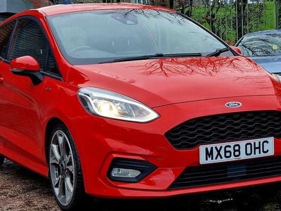Used Ford Fiesta ST-Line 100 HP (73 kW) 2018 Red Hatchback