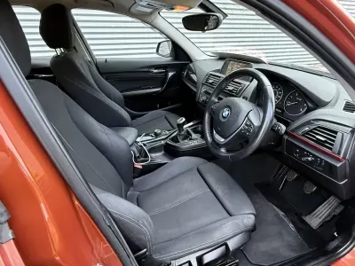 Used BMW 116 Sport Line 2014 Orange Hatchback