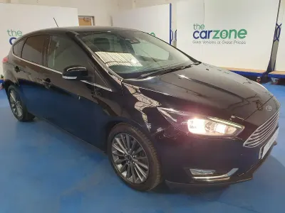 Used Ford Focus Titanium 120 HP (88 kW) 2018 Black Hatchback