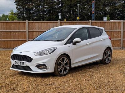White Used 2019 Ford Fiesta ST-Line X Hatchback | £10,800 (A bit pricey)