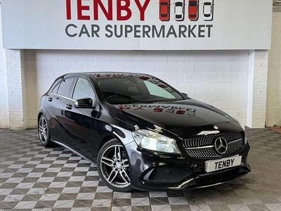 Begagnad Mercedes A200 AMG line 2017