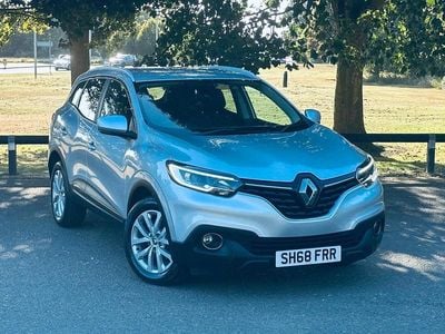 Silver Used 2018 Renault Kadjar Dynamique SUV | £5,500 (Fair price)