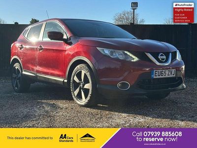 Used Nissan Qashqai N-TEC 115 HP (84 kW) 2015 Red SUV