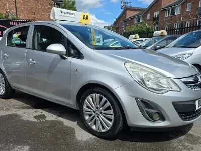 Used Vauxhall Corsa Excite 85 HP (62 kW) 2011 Silver Hatchback