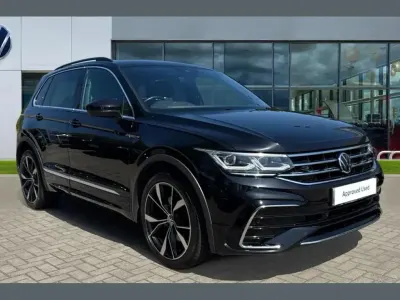 Used VW Tiguan R-line 190 HP (139 kW) 2022 Deep black pearl SUV