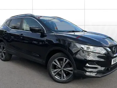 Used Nissan Qashqai N-Connecta 110 HP (80 kW) 2018 Black SUV