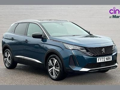 Used Peugeot 3008 Allure+ 128 HP (94 kW) 2022 Blue SUV