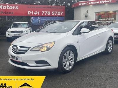 Used Vauxhall Cascada S 140 HP (102 kW) 2017 White Cabriolet