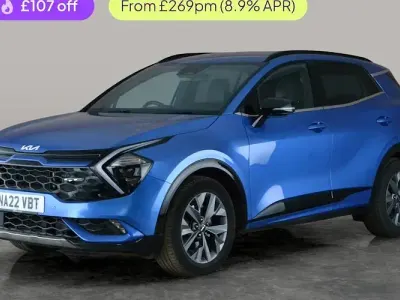 Begagnad Kia Sportage GT-Line 230 HK (169 kW) 2022 Blå SUV