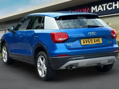 Used Audi Q2 Sport 116 HP (85 kW) 2019 Blue SUV