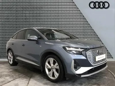 Used Audi Q4 e-tron S-Line 219 kW (299 HP) 2022 Blue SUV