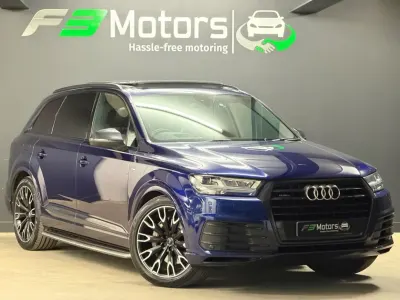 Usado Audi Q7 Black Edition 2019 Azul SUV
