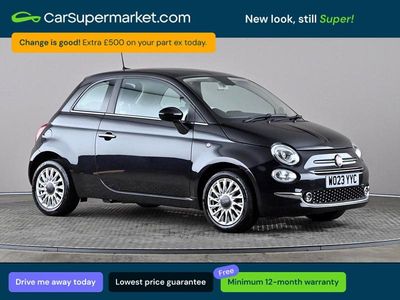 Used Fiat 500 70 HP (51 kW) 2023 Black Hatchback