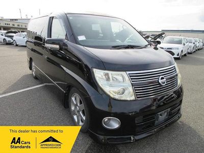 Used Nissan Elgrand 2008 Black MPV