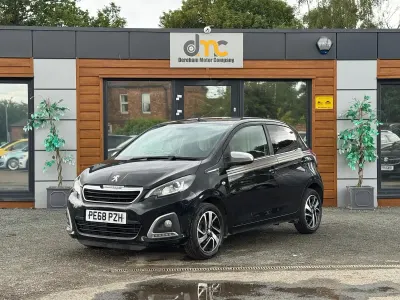 Used Peugeot 108 Collection 72 HP (52 kW) 2018 Black Hatchback
