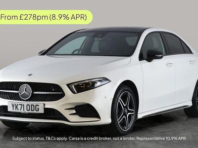 White Used 2021 Mercedes A250 AMG Line Premium Plus Sedan | £19,203 (Fair price)