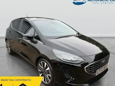 Used Ford Fiesta Titanium X 125 HP (91 kW) 2022 Black Hatchback