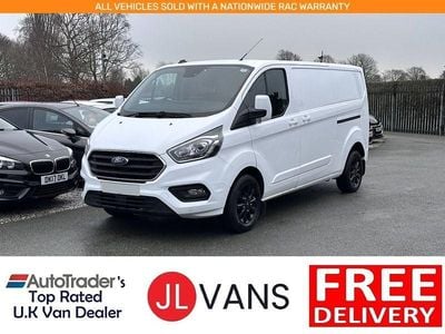 Used Ford Transit Custom Limited 130 HP (95 kW) 2023 White Van