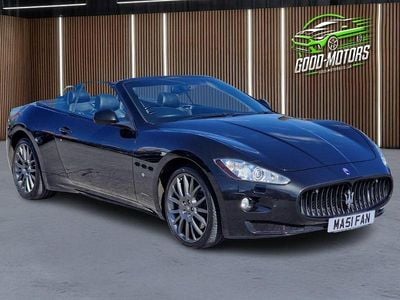 Used Maserati GranCabrio 450 HP (330 kW) 2013 Black Cabriolet