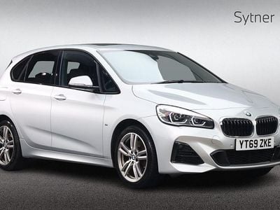 Used BMW 225 Active Tourer M Sport 221 HP (162 kW) 2019 Silver MPV