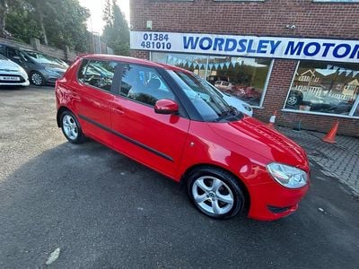 Used Skoda Fabia SE 2010 Bright red Hatchback