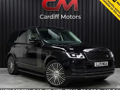 Used Land Rover Range Rover 404 HP (297 kW) 2021 Black SUV