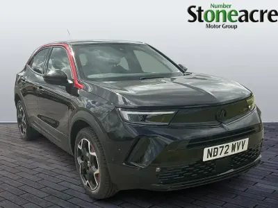 Used Vauxhall Mokka GS Line 130 HP (95 kW) 2022 Black SUV