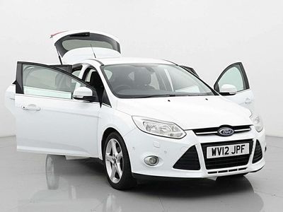 Used Ford Focus Titanium X 2012 White Hatchback