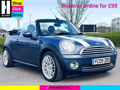 Used Mini Cooper Cabriolet 120 HP (88 kW) 2009 Blue Cabriolet