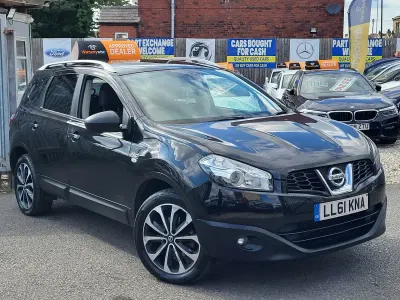 Used Nissan Qashqai +2 N-TEC 110 HP (80 kW) 2011 Black SUV