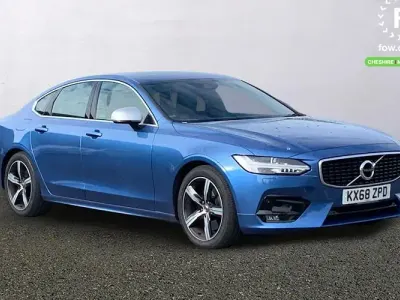 Usado Volvo S90 R-Design 190 CV (139 kW) 2018 Azul Berlina