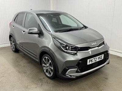 Used Kia Picanto X-Line 66 HP (48 kW) 2022 Grey Hatchback