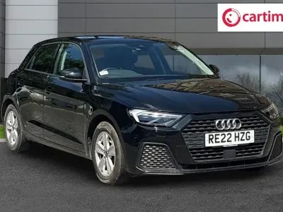 Used Audi A1 Sportback Design 95 HP (69 kW) 2022 Black Hatchback