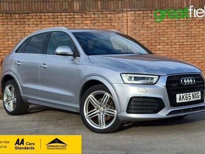 Silver Used 2015 Audi Q3 S-line plus SUV | £9,750 (A bit pricey)