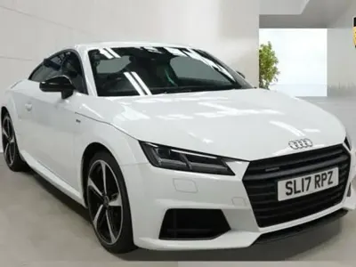 Used Audi TT Black Edition 230 HP (169 kW) 2017 White Coupe