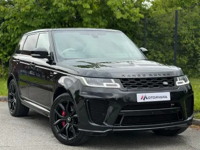 Used Land Rover Range Rover Sport SVR 575 HP (422 kW) 2020 Black SUV