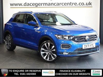 Blue Used 2022 VW T-Roc R-line SUV | £19,270 (Good price)