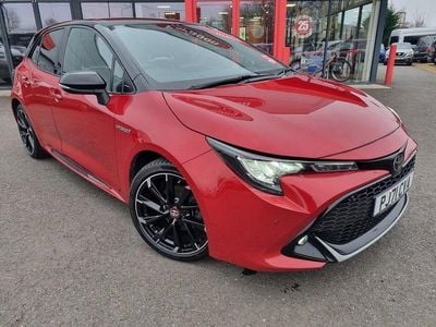 Used Toyota Corolla Sport 122 HP (89 kW) 2021 Red/black Hatchback