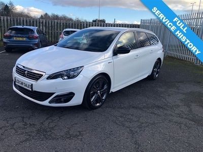 used Peugeot 308 2.0 BLUE HDI S/S SW GT LINE 5d 148 BHP